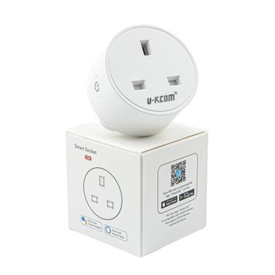 China Factory direct convenient home portable graffiti wifi remote control timing UK-00001 smart socket for sale