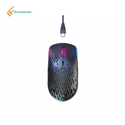 China Freenman Gaming 1000 DPI Combo Radio Wired Optical Gaming Mouse With Keyboard Or Mouse Pad for sale