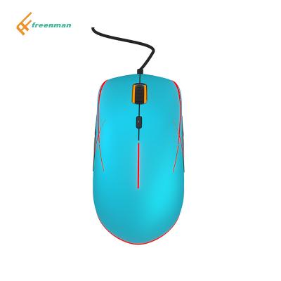 China Lightweight Gaming Freenman Patent Design FM88 Gaming Mouse Pad RGB Led Backlit With Programmable Software for sale