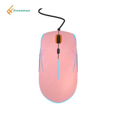 China Gaming Freenman OEM Custom Design Hot Seller Special Left Hand Gaming Mouse With Wired Wireless Options for sale