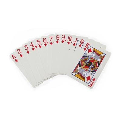 China Custom Paper Poker Cards Print Playing Cards Poker Size Poker Playing Cards for sale