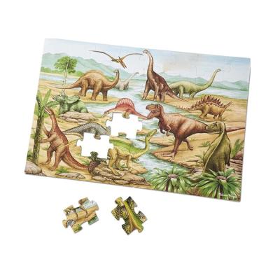 China Custom Jigsaw Puzzles Dinosaur Puzzle Games To Play At Home National Geographic Slider Kids Puzzle for sale