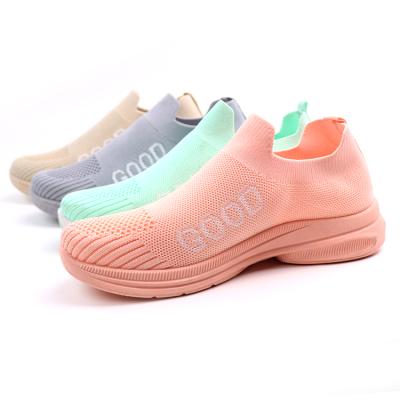 China Fashion Trendy Women's Casual Shoes Fashion Flat Comfortable Pedal Flight Weaver Women's Shoes for sale