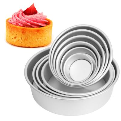 China Viable Aluminum Foil Custom Chiffon Cake Decorating Mold Pan Pops Cake Molds for sale