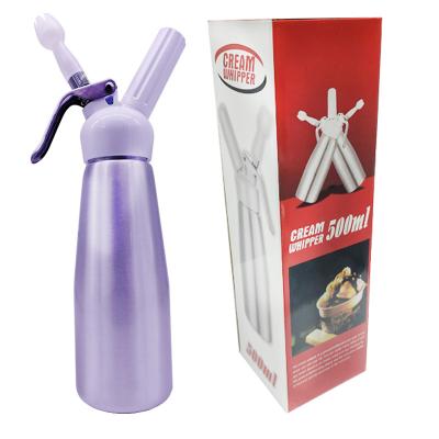 China Viable Aluminum Cream Charger Whip Machine Whipping Cream Dispenser for sale