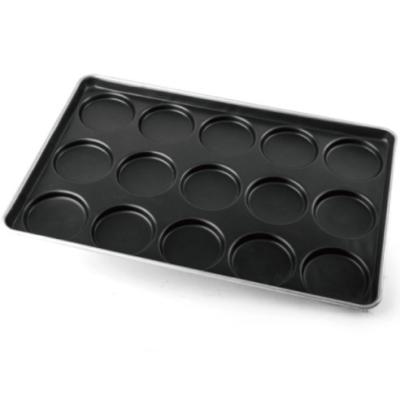 China Non Viable Stick Cake Molds 15pcs Cupcake Oven Biscuit Mold Baking Tray Home Kitchen DIY Baking Tools for sale