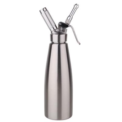 China 1 Liter 8g Viable Cream Container For Cream With A Dispenser Stainless Steel for sale