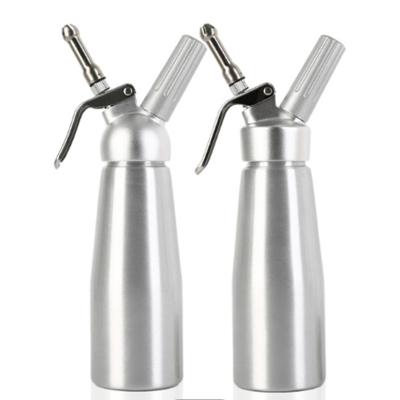 China Viable Automatic Ice Cream Maker and Dispenser 250ml Cone Handle Cream Whipper for sale