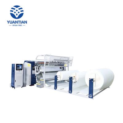 China High Speed ​​Automated Multi-needel Quilting Factory Machine Chain Stitch Mattress Quilter Production Yuantian for sale