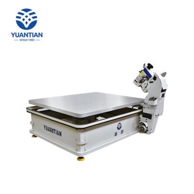 China Furniture Manufacturing Semi-automatic Yuantian Mattress Strip Edge Machine / Sewing Head Optional for sale