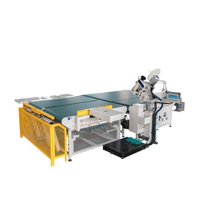 China Furniture Manufacturing Sewing Machine Type / Yuantian Mattress Strip Edge Conveyor / Automatic Flip for sale