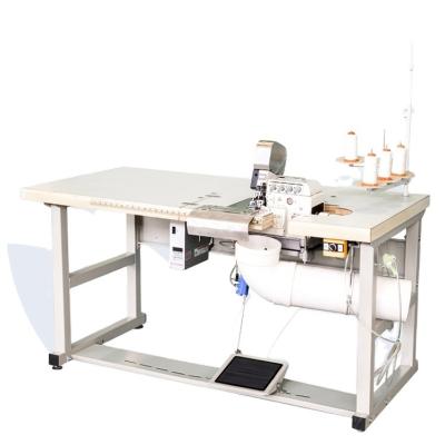 China ULTRA-SPEED fabric backtack sewing machine with high-efficiency sewing head and automatic transport worktable for sale