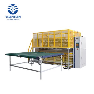 China Factory fabric panel cutting machine for mattress, PLC program, touch screen operation, automatic, size configurable for sale