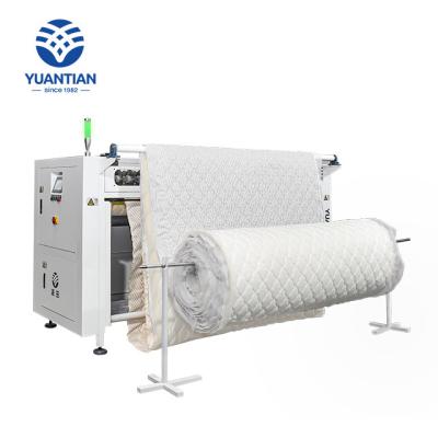 China Mattress Cloth Factory Automatic Slit Roll Machine Efficiency Quilting Fabric Board Cutting for sale