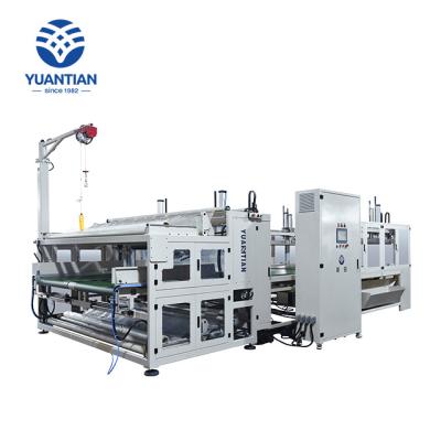 China Automatic Intelligent Textiles Yuantian Mattress Packing Machine PLC Control for sale