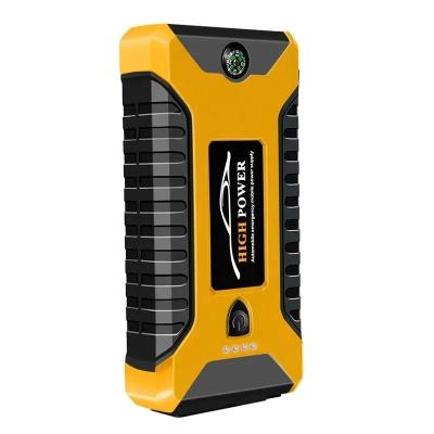 China 600A 20000mah Car Jumper Power Bank Battery Jump Starter with 4 USB Ports and Pure Sine Wave Inverter Long-lasting Power for sale