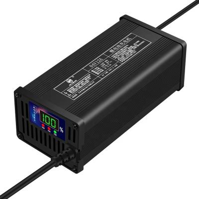 China Universal Automotive FCP 12.6V Lithium Ion Battery Charger 12V/20A with 12V/24V/36V/48V/60V Output Voltage for sale