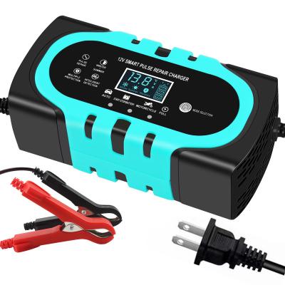 China 12V 10A Private Mold Fast Charging Battery Charger for Car and Motorcycle Lead Acid Battery for sale