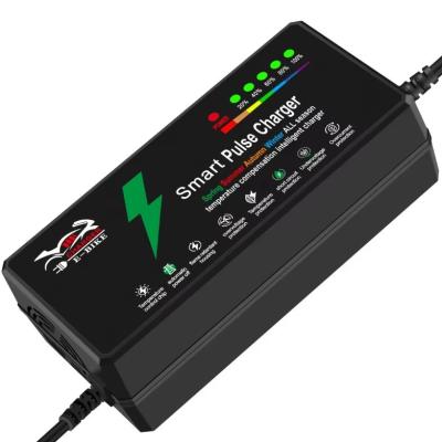 China Customized 48V 12ah 48v 20ah 72v 20ah Lead Acid Battery Charger for Scooter Electric Bike Charge Home Security System for sale