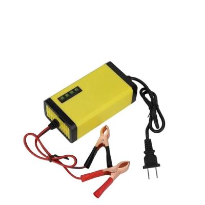 China CE RoHS FCC Certified 12V6a Battery Charger for Automatic Lead-Acid Pulse Charging in Battery Cars and Fast Charging Speed for sale