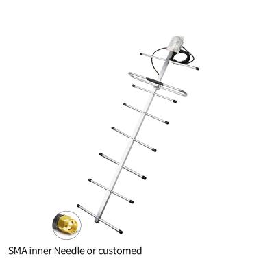 China 8 Units 13dBi 433 MHz Yagi Antenna High Gain WiFi Antenna With SMA Connector KX-1000 for sale