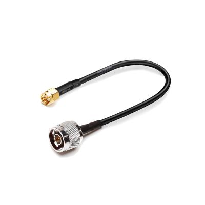 China Wholesale Products Cable Rg58 Cable TV Coaxial Long Antenna Cable Sma Male To Bnc Male Right Angle With Best Quality KX-2155 for sale