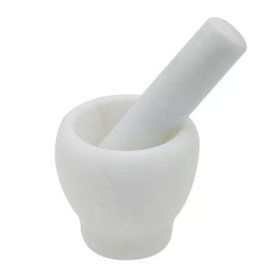 China Sustainable Hot Sale Cheap Price Plastic Mortar And Pestle PP Set Imitated Wood And Marble for sale