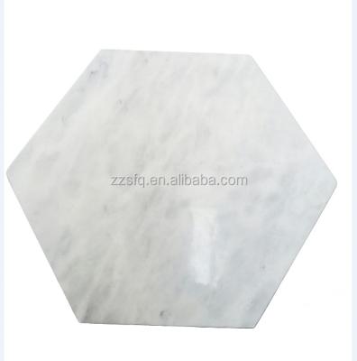 China Sustainable Octagon Marble Coaster for sale