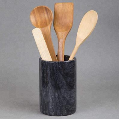 China Sustainable marble utensil holder for sale