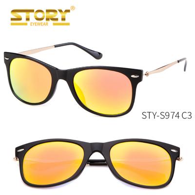 China Fashion Unisex Popular Classic Sun Glasses STY-S974 Rivet Shading Sun Glasses for sale