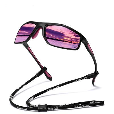 China Fashion Sunglasses FSK3027 Fashion Sports Polarized Sunglasses Men TR90 Mirror Riding Eyewear Night Vision Shades Sun Glass Women for sale