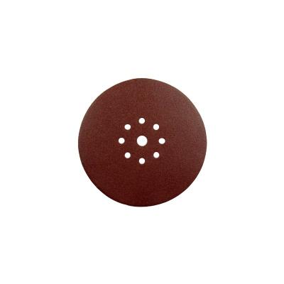 China Garnet 225mm Cheapest Price 9inch Drywall Floor Polishing Wood Aluminum Oxide Sanding Disc With 9holes For Polishing Wood And Floor for sale