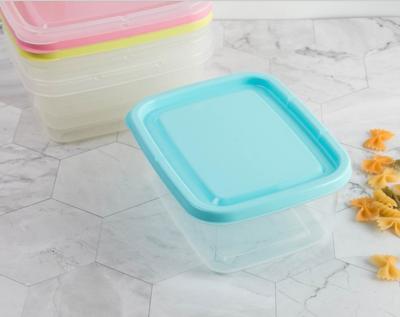 China Freshness Preservation Kitchen Organizer Freezer Refrigerator Storage Boxes 4.9L Plastic BPA Eco Free Reusable Food Storage Containers for sale