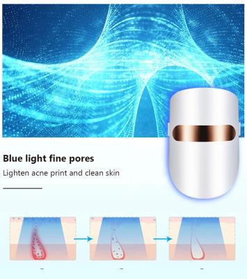 China Blood Vessel Removal Household Beauty Facial Apparatus Customized LED Beauty Beauty 7 Color Light Border Mask for sale