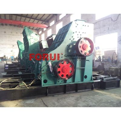 China Mining Two Stage Hammer Crusher For Shale / Coal Gangue / Construction Waste for sale