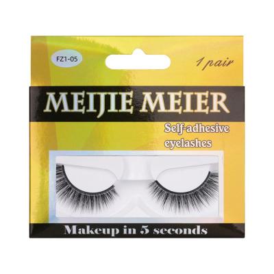 China Good Quality Natural Allure Hot Selling Natural Soft Magnetic Eyelash for sale