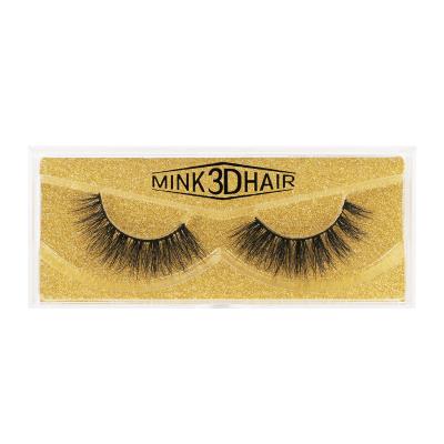 China 2021 Products Innovative Long Natural Fuffy Private Label Thick 16mm 3d 100% Siberian Mink Eyelashes for sale