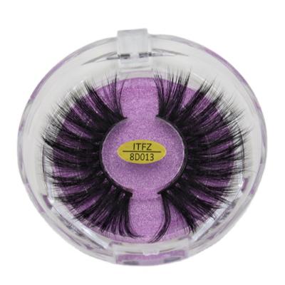 China Best New China Natural Professional Fashion False 8d Eyelashes Manufacture for sale