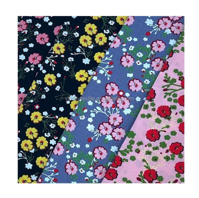 China Good Quality Anti-static Wholesale Customized Rayon Printing Spun Fabric Custom Print for sale