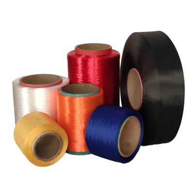 China High Tenacity FDY Dope Dyed 100% Polypropylene PP Filament Yarn for sale