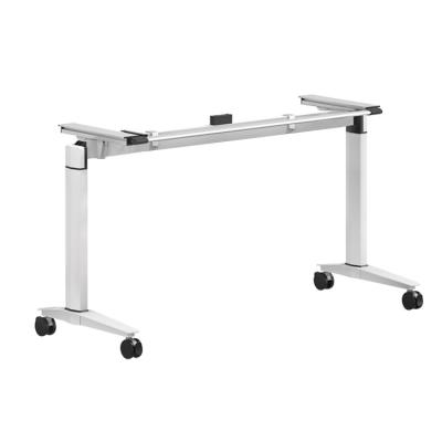 China Modern Collapsible Metal Folding Mobile Office Desks Commercial Furniture for sale