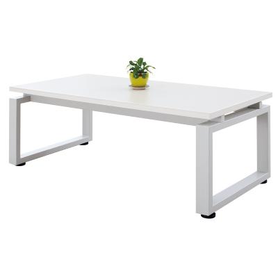 China Hot Sale Factory Price Metal Design Metal Frame Office Furniture Modern Coffee Table Desk for sale