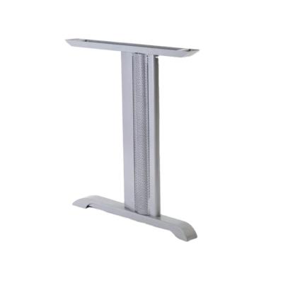 China Modern Modern Office Furniture Powder Coating Finished Metal Legs Table Steel Table for sale