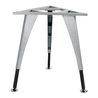 China Contemporary Wood Top Table Base Metal Steel Furniture Leg Round Metal Cast For Table for sale