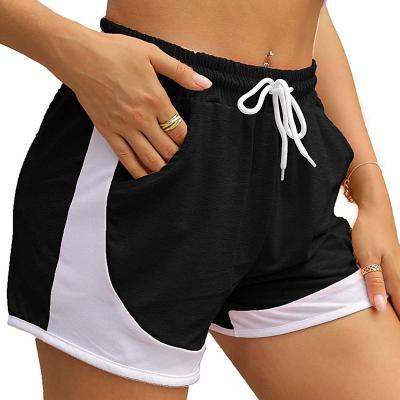 China Wholesale Women's Abbreviations QUICK DRY TD New Summer Workout Running Shorts With Pockets Drawstring Plus Size Gym Shorts for sale