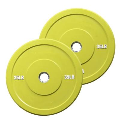 China Fitness Center HD Color Weight Bumper Plate for sale