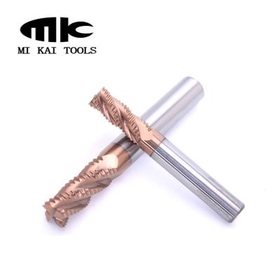 China Solid Carbide End Mill Gear Module Rough Milling Cutter For Glass for sale