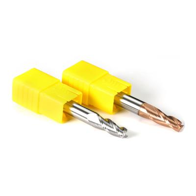 China Carbide Mk 3 CNC Tungsten Steel Flute Taper End Mill Cutter For Metal for sale