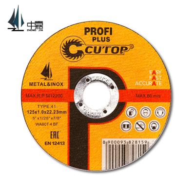 China Ferrous Metals CUTOP Cutt Off Wheels for Metal and Inox for sale