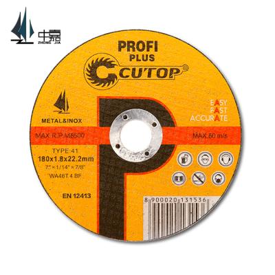 China High Performance and Durable Cutop Plus 7Inch Cutting Disc for Metal and Inox for sale